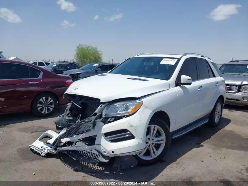 2014 Mercedes-Benz Ml 350 4Matic VIN: 4JGDA5HB2EA421510 Lot: 39687822