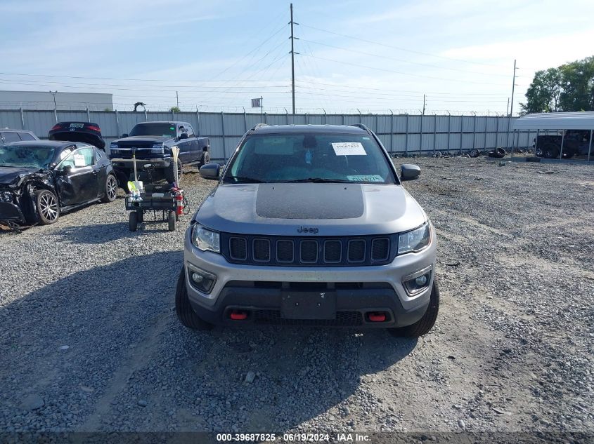 2020 Jeep Compass Trailhawk 4X4 VIN: 3C4NJDDBXLT123771 Lot: 39687825