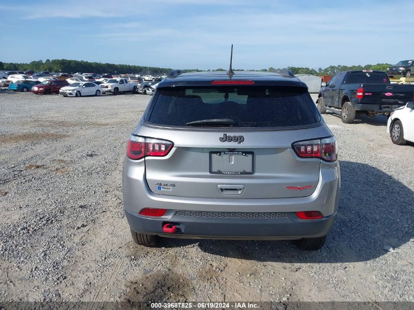 2020 Jeep Compass Trailhawk 4X4 VIN: 3C4NJDDBXLT123771 Lot: 39687825