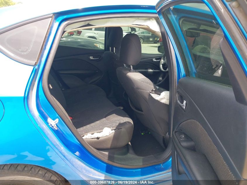 2016 Dodge Dart Se VIN: 1C3CDFAA1GD555302 Lot: 39687826