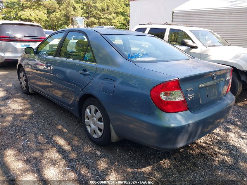 4T1BE32K02U537601 | 2002 TOYOTA CAMRY