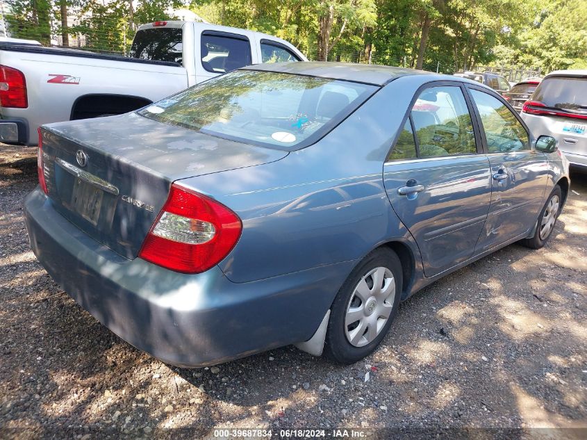 4T1BE32K02U537601 | 2002 TOYOTA CAMRY