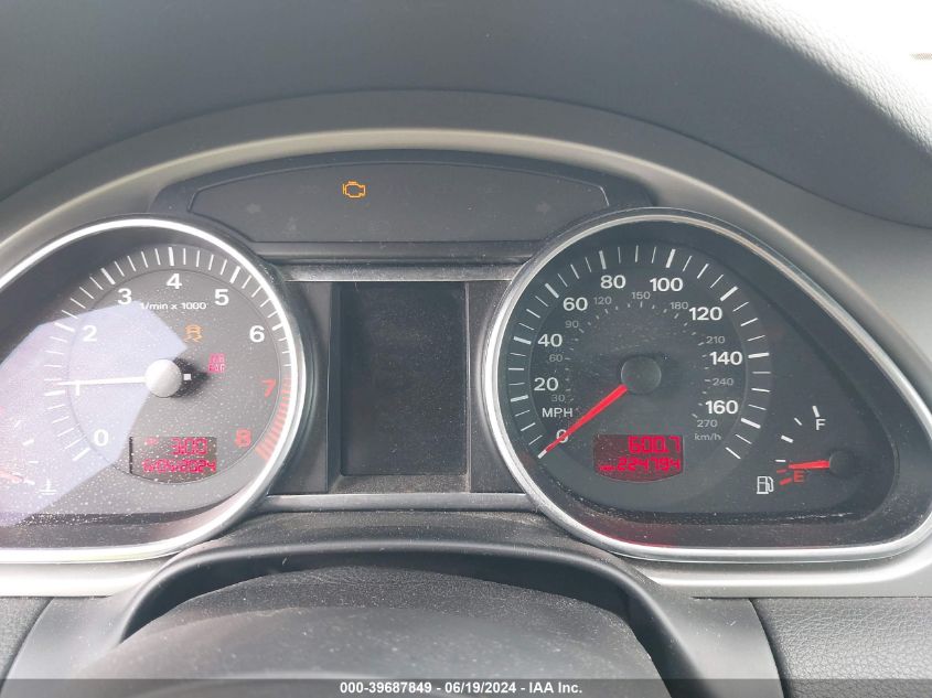 2007 Audi Q7 4.2 Quattro Premium VIN: WA1BV74L87D078191 Lot: 39687849