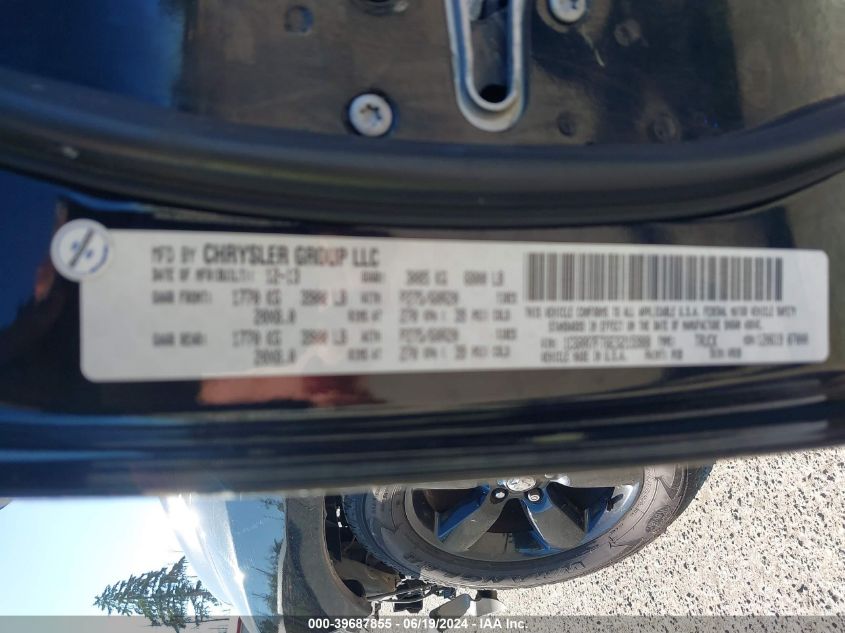 2014 Ram 1500 St VIN: 1C6RR7FT6ES215988 Lot: 39687855