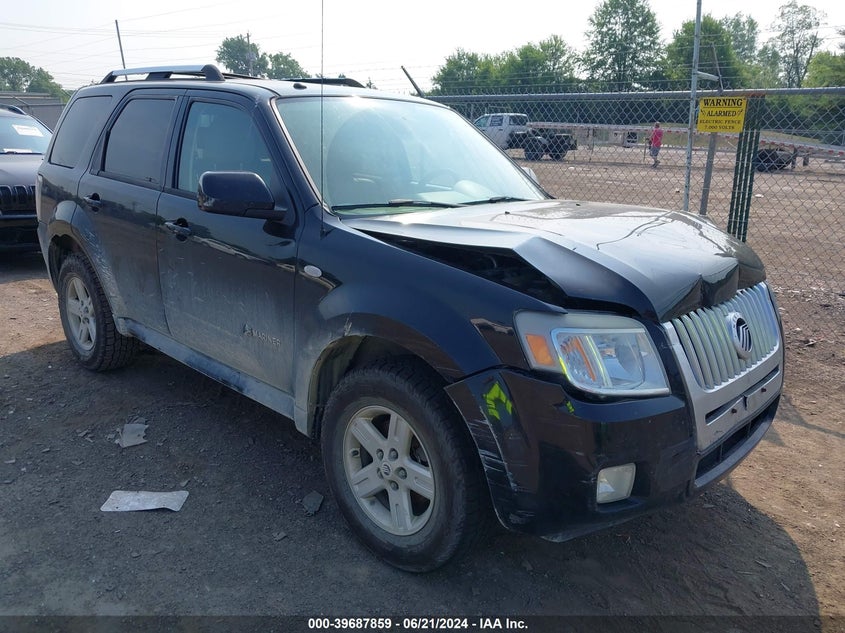 2008 Mercury Mariner Hybrid VIN: 4M2CU39H68KJ52497 Lot: 39687859