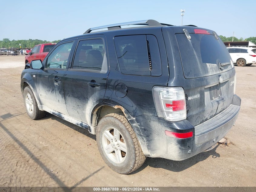 2008 Mercury Mariner Hybrid VIN: 4M2CU39H68KJ52497 Lot: 39687859