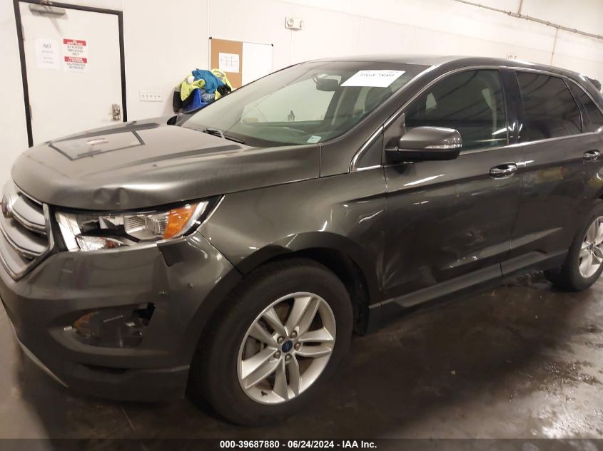 2018 Ford Edge Sel VIN: 2FMPK3J90JBB88733 Lot: 39687880