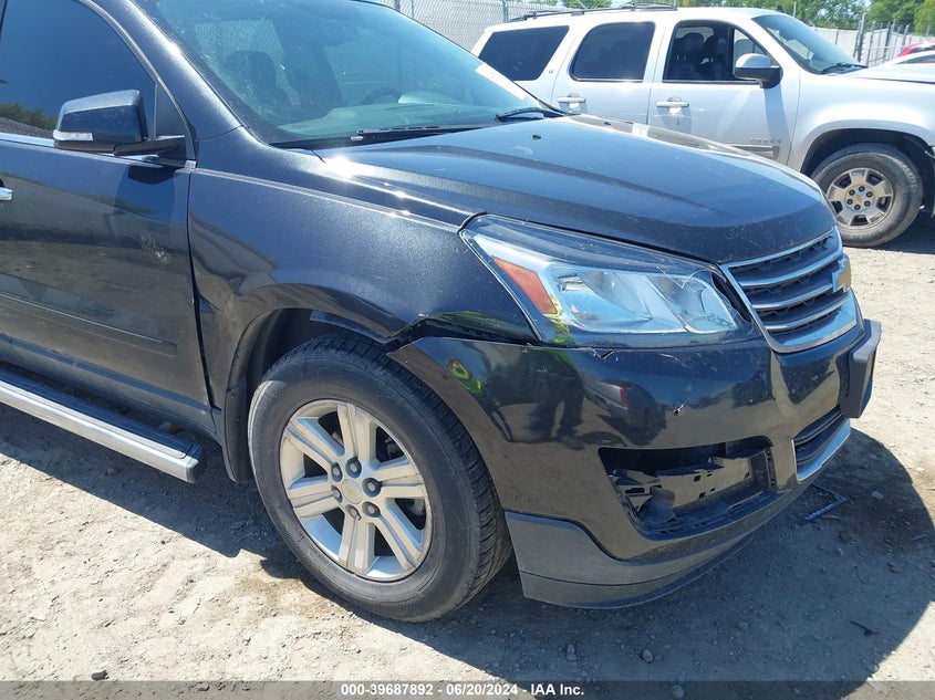 2014 Chevrolet Traverse Lt VIN: 1GNKVHKD1EJ333387 Lot: 39687892