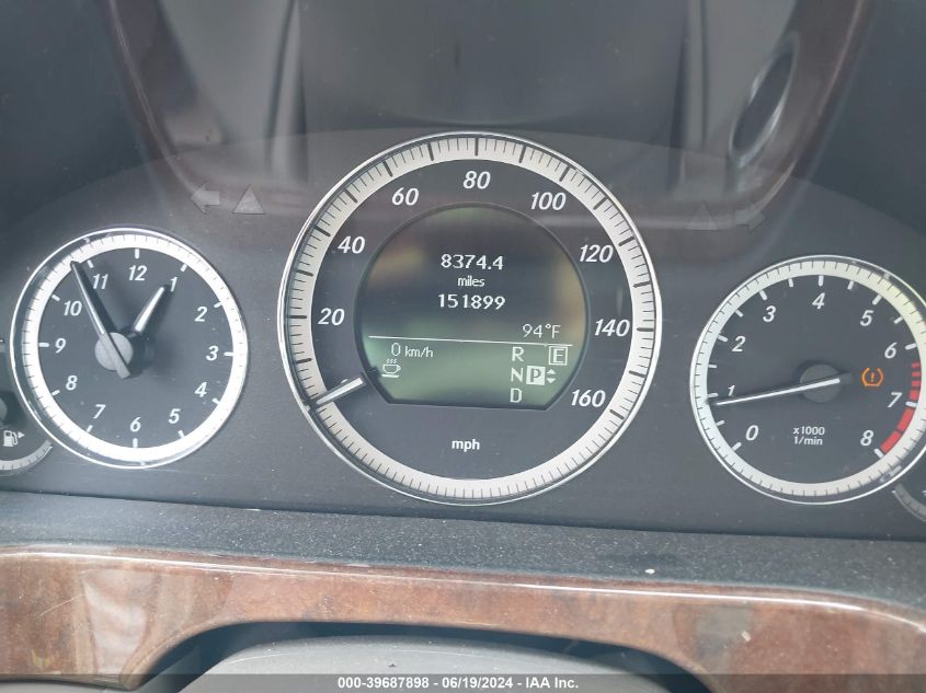 2011 Mercedes-Benz E 350 4Matic VIN: WDDHF8HB4BA317921 Lot: 39687898