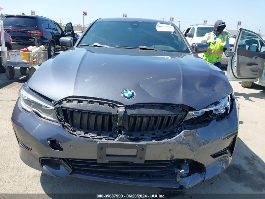 2019 BMW 330I VIN: 3MW5R1J53K8B03656 Lot: 39687900