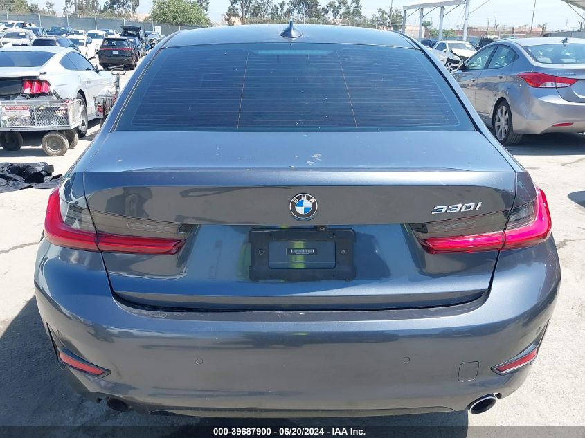 2019 BMW 330I VIN: 3MW5R1J53K8B03656 Lot: 39687900