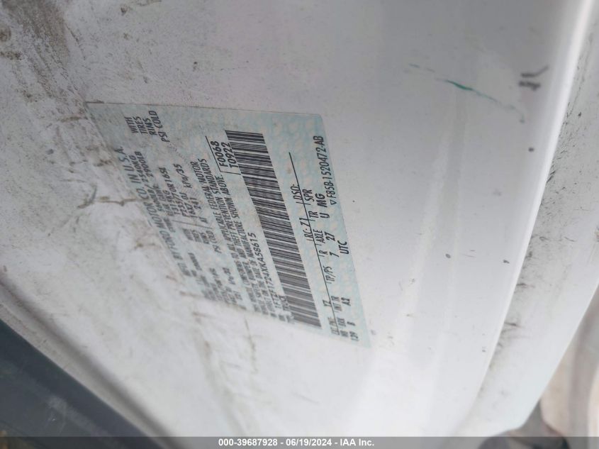 1999 Ford F-150 Work Series/Xl/Xlt VIN: 1FTZF1724XKA58615 Lot: 39687928