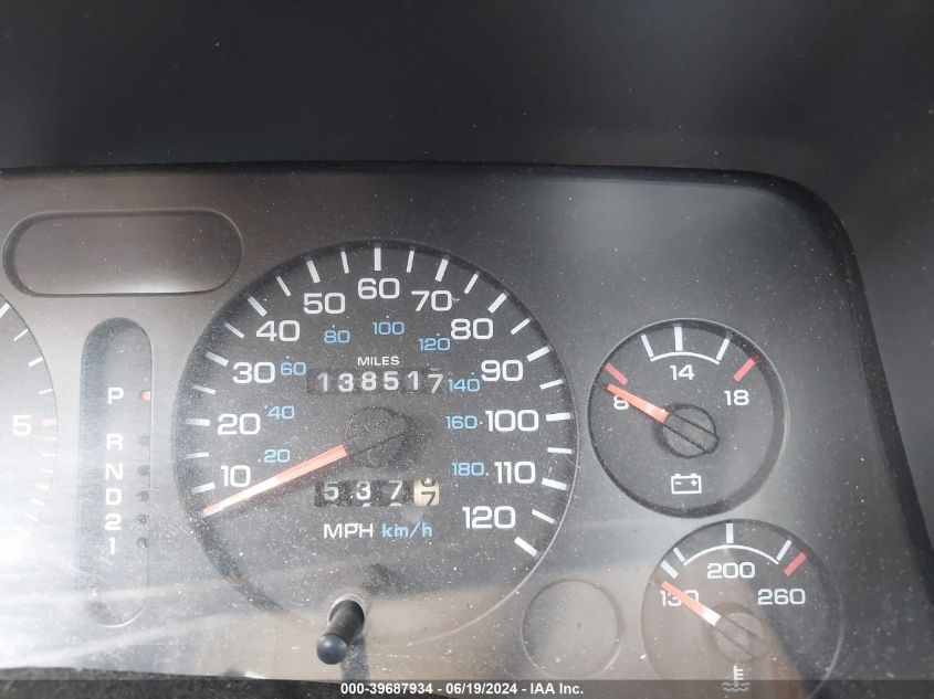 1997 Dodge Ram 1500 Lt VIN: 1B7HF16ZXVJ522519 Lot: 39687934