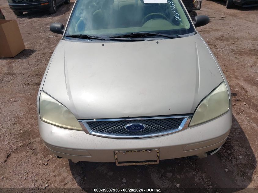 2006 Ford Focus Zx4 VIN: 1FAFP34N96W254363 Lot: 39687936