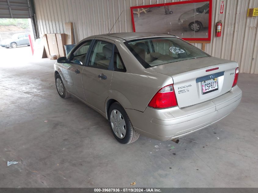 2006 Ford Focus Zx4 VIN: 1FAFP34N96W254363 Lot: 39687936