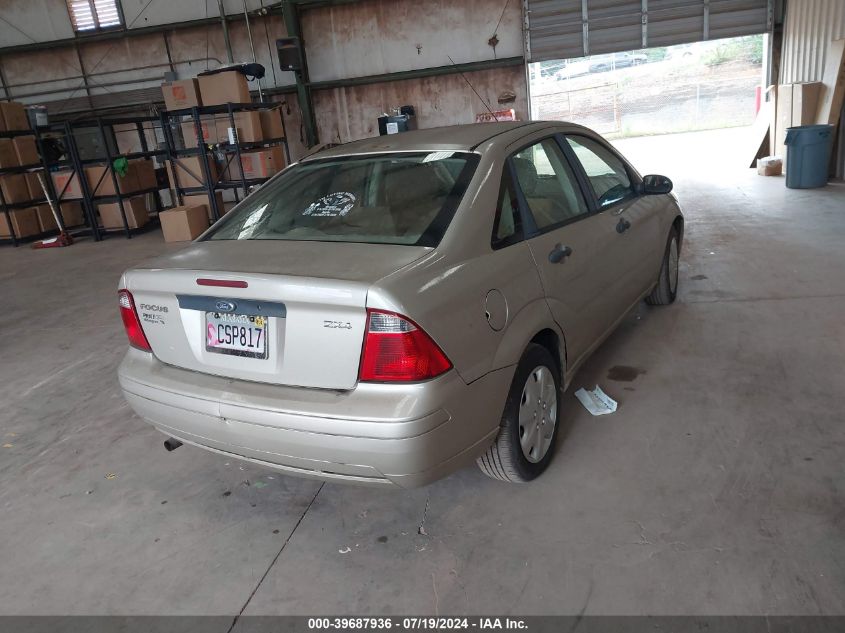 2006 Ford Focus Zx4 VIN: 1FAFP34N96W254363 Lot: 39687936