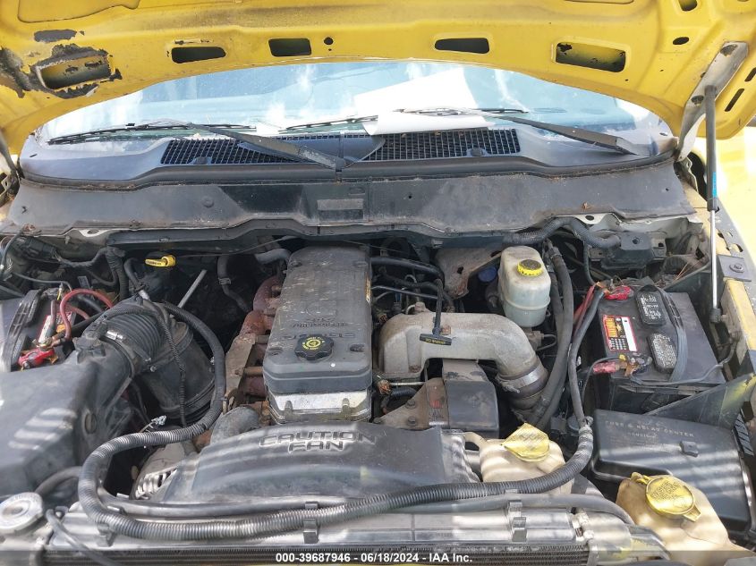 2003 Dodge Ram 2500 Slt/Laramie/St VIN: 3D7KA28623G761922 Lot: 39687946