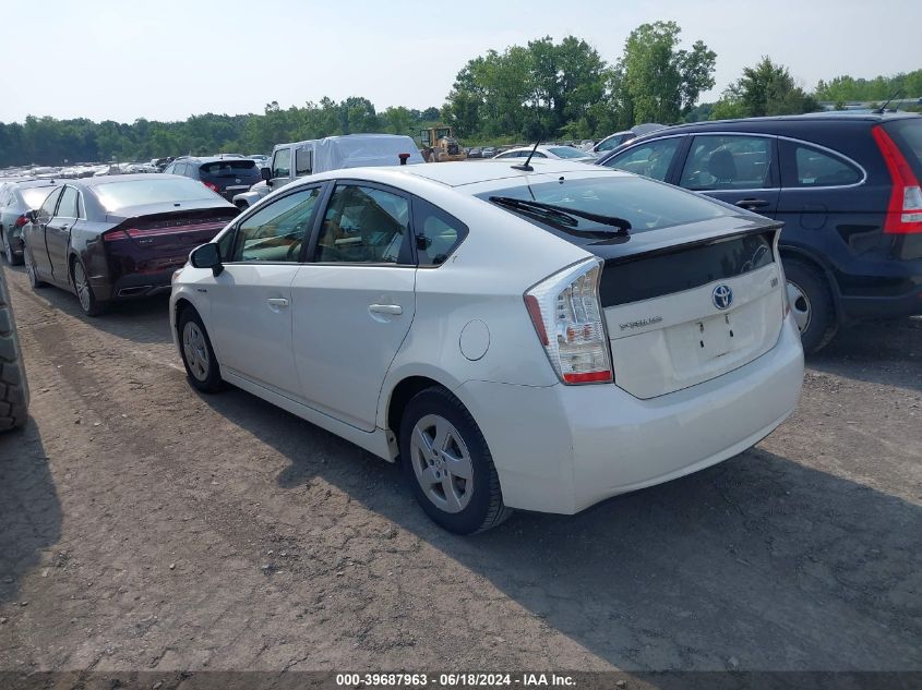 2011 Toyota Prius Two VIN: JTDKN3DU6B5337206 Lot: 39687963