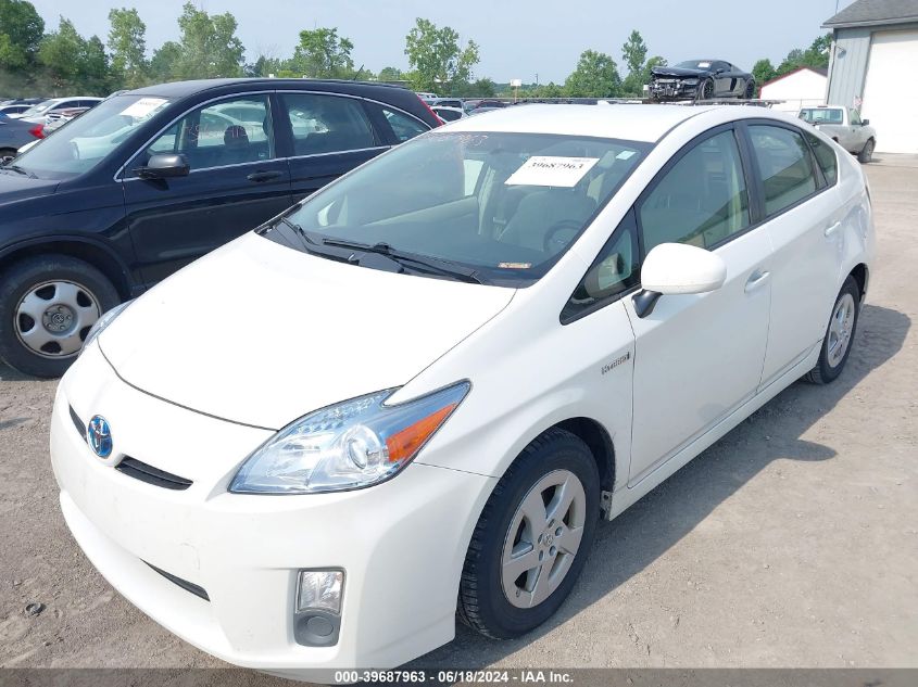 2011 Toyota Prius Two VIN: JTDKN3DU6B5337206 Lot: 39687963