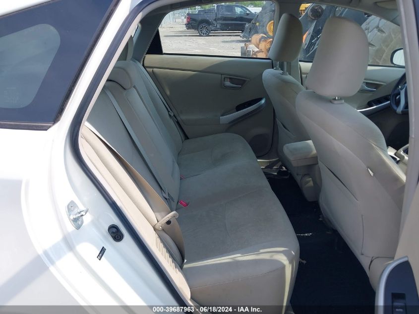 2011 Toyota Prius Two VIN: JTDKN3DU6B5337206 Lot: 39687963