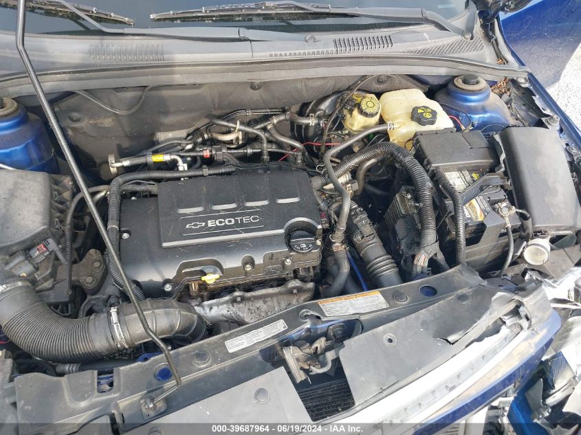 2013 Chevrolet Cruze Lt VIN: 1G1PC5SB8D7197653 Lot: 39687964