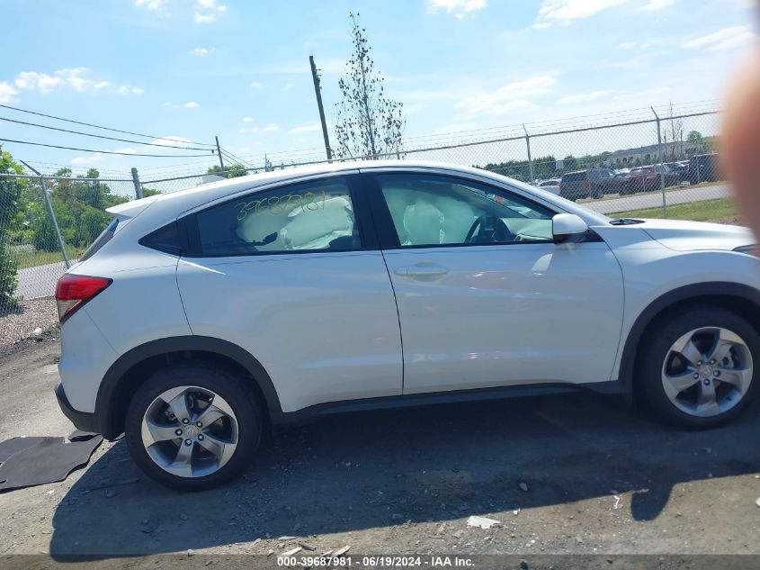 2022 Honda Hr-V Awd Lx VIN: 3CZRU6H30NM717655 Lot: 39687981