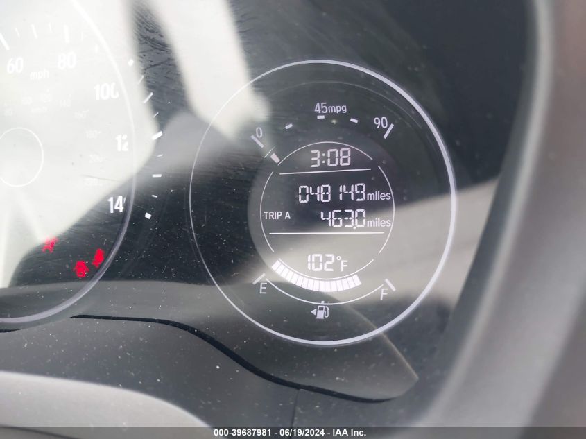 2022 Honda Hr-V Awd Lx VIN: 3CZRU6H30NM717655 Lot: 39687981