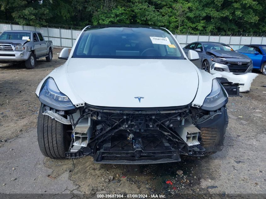 2021 Tesla Model Y Long Range Dual Motor All-Wheel Drive VIN: 5YJYGDEE3MF262628 Lot: 39687984