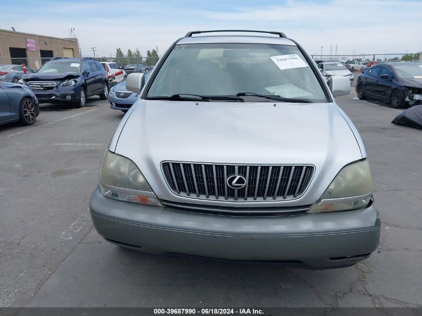 2000 Lexus Rx 300 VIN: JT6GF10U5Y0081585 Lot: 39687990