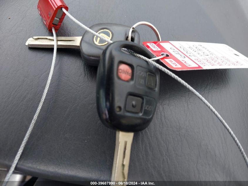 2000 Lexus Rx 300 VIN: JT6GF10U5Y0081585 Lot: 39687990