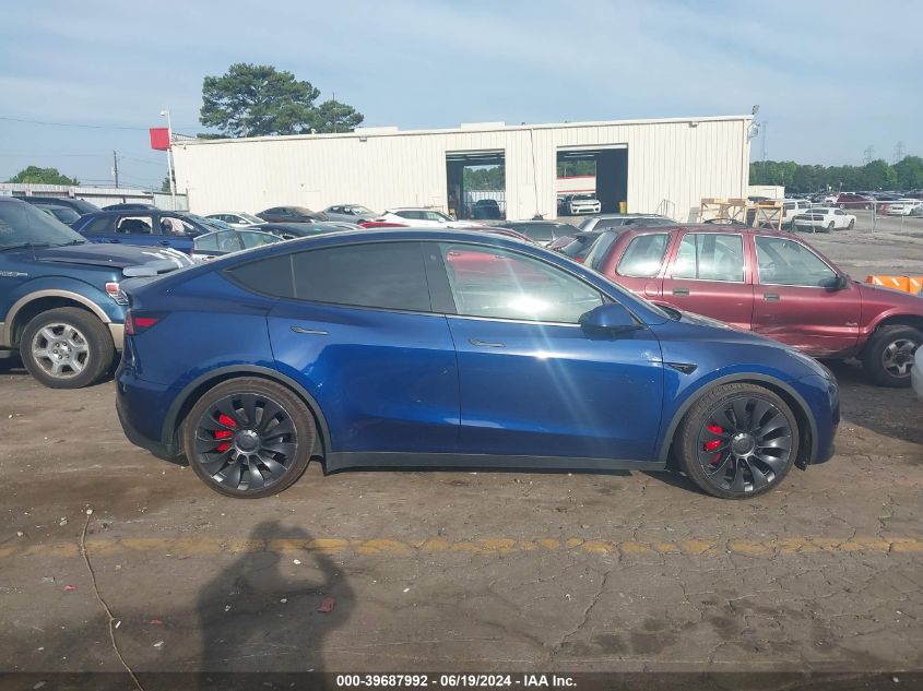 2022 TESLA MODEL Y - 7SAYGDEF2NF415738