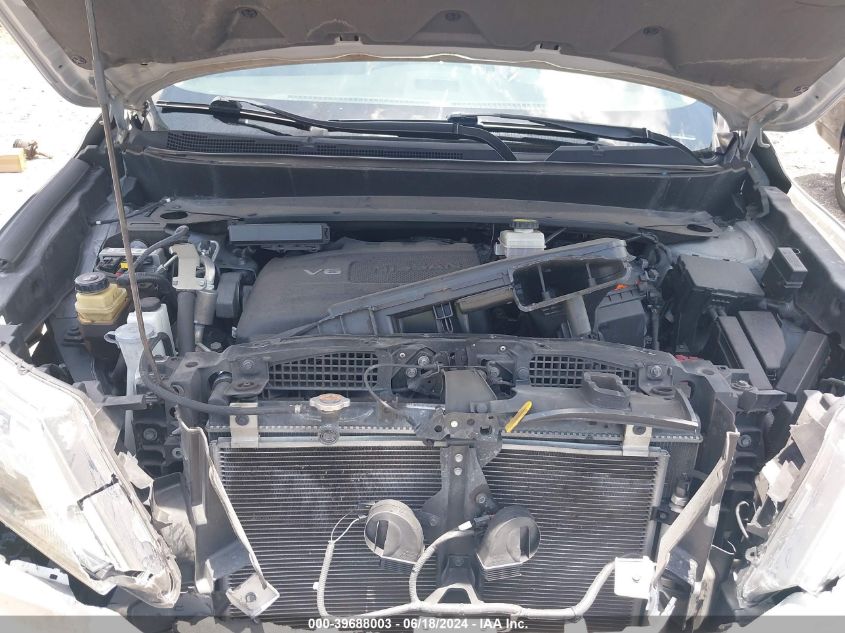 2019 Nissan Pathfinder Sv VIN: 5N1DR2MN0KC629733 Lot: 39688003