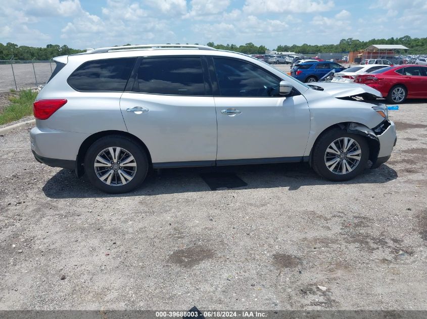 2019 Nissan Pathfinder Sv VIN: 5N1DR2MN0KC629733 Lot: 39688003