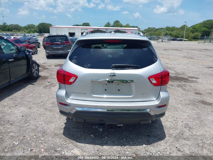 2019 Nissan Pathfinder Sv VIN: 5N1DR2MN0KC629733 Lot: 39688003