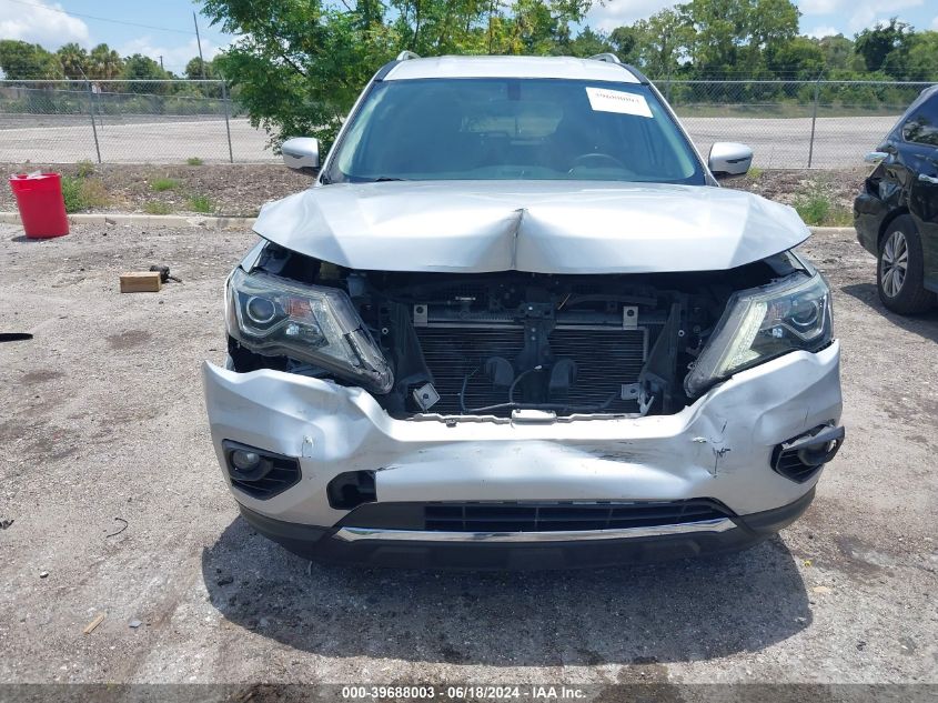 2019 Nissan Pathfinder Sv VIN: 5N1DR2MN0KC629733 Lot: 39688003