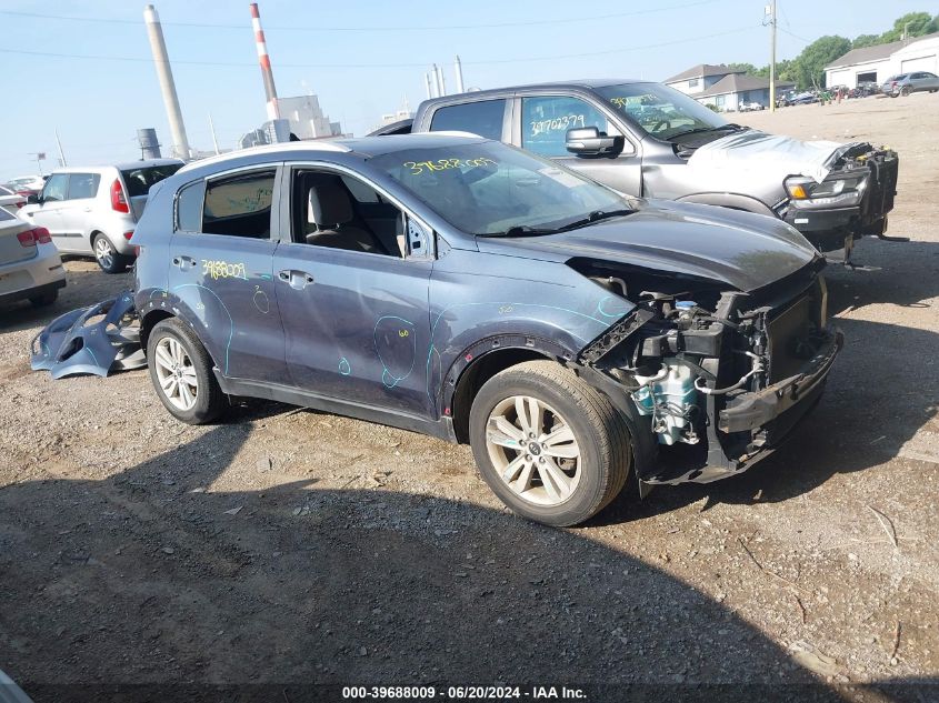 VIN KNDPM3AC2K7617925 2019 KIA SPORTAGE no.1