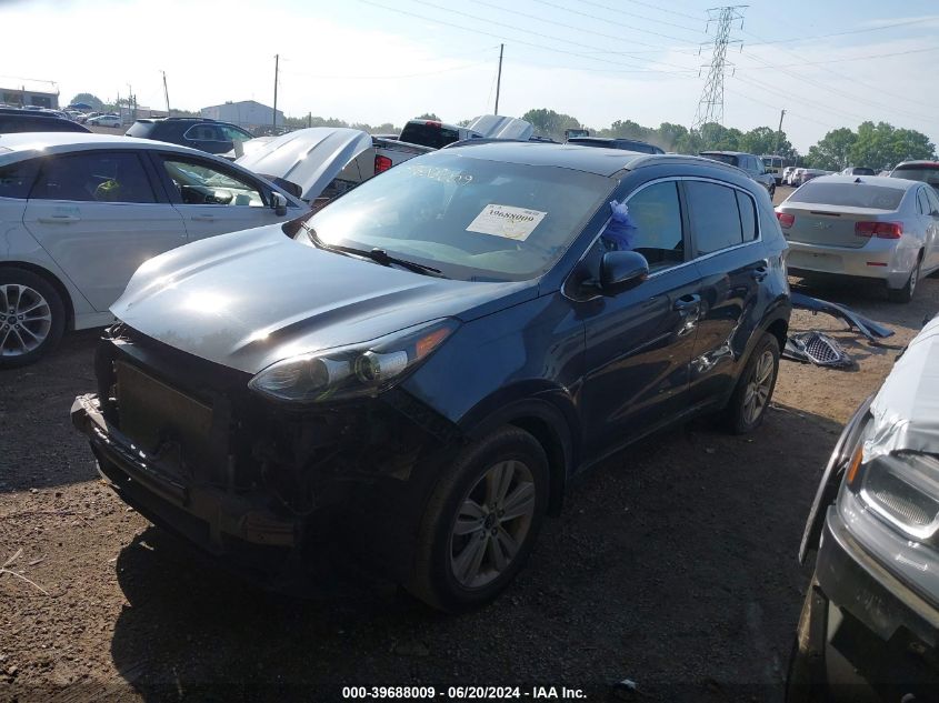 VIN KNDPM3AC2K7617925 2019 KIA SPORTAGE no.2