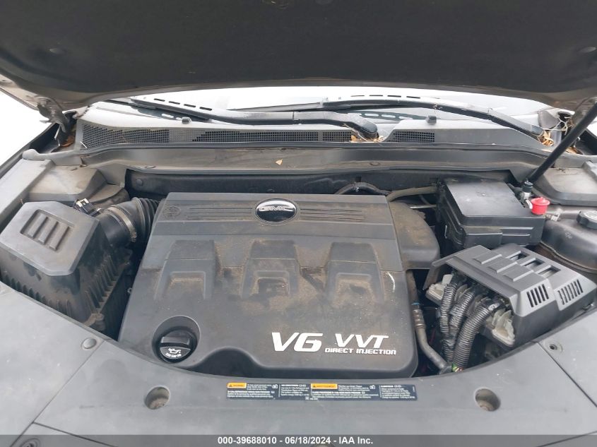 2010 GMC Terrain Slt-2 VIN: 2CTFLHEY4A6306825 Lot: 39688010