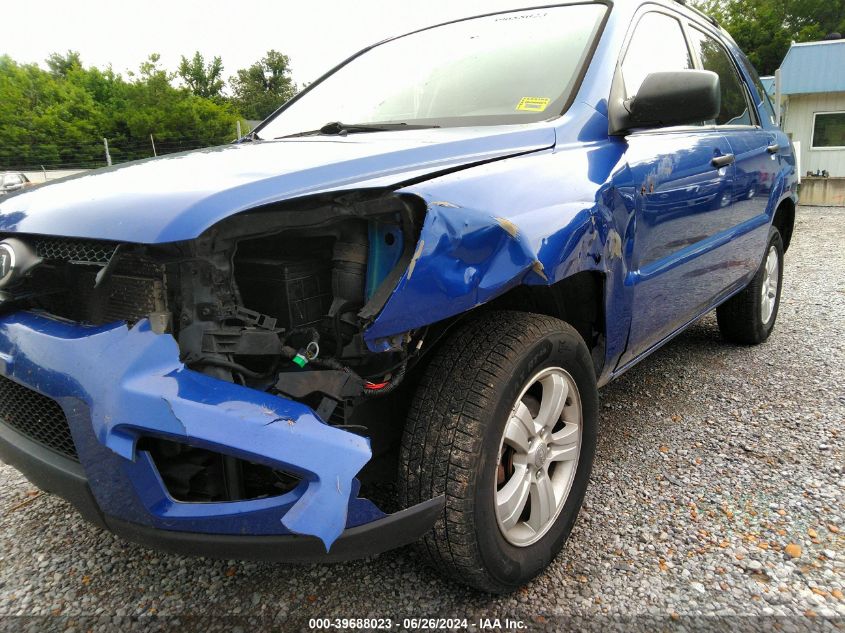 2010 Kia Sportage Lx VIN: KNDKG3A48A7722722 Lot: 39688023