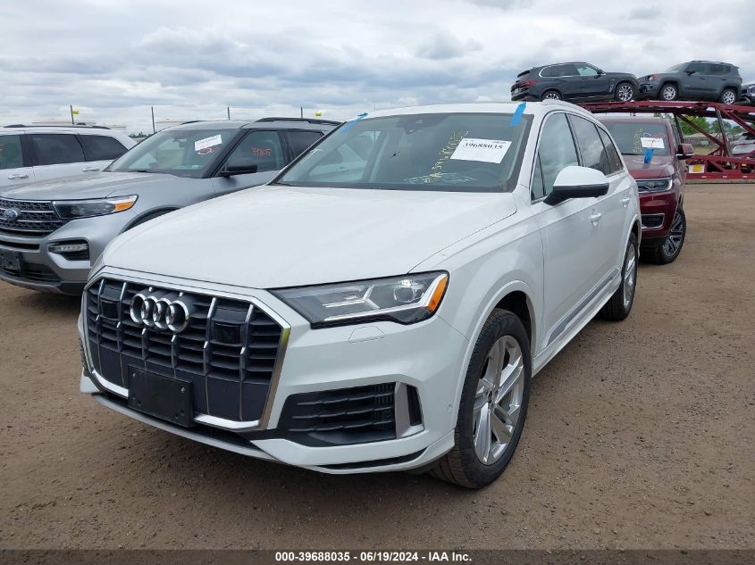 2023 Audi Q7 Premium Plus 55 Tfsi Quattro Tiptronic VIN: WA1LXBF73PD010673 Lot: 39688035