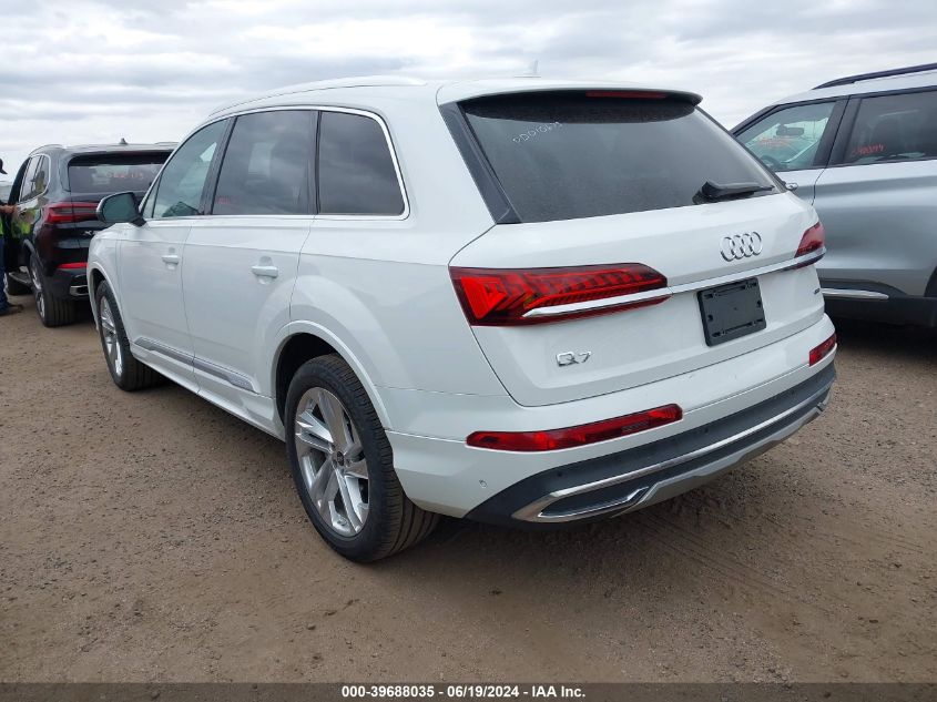 2023 Audi Q7 Premium Plus 55 Tfsi Quattro Tiptronic VIN: WA1LXBF73PD010673 Lot: 39688035