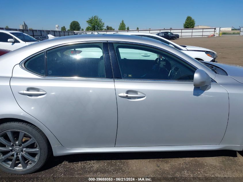 2008 Lexus Is 250 250 VIN: JTHCK262585022665 Lot: 39688053