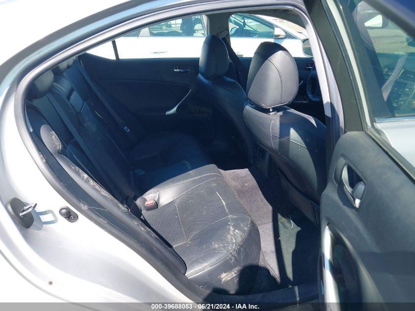 2008 Lexus Is 250 250 VIN: JTHCK262585022665 Lot: 39688053