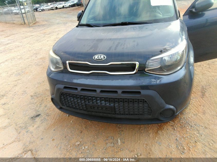 2015 Kia Soul + VIN: KNDJP3A56F7116749 Lot: 39688055