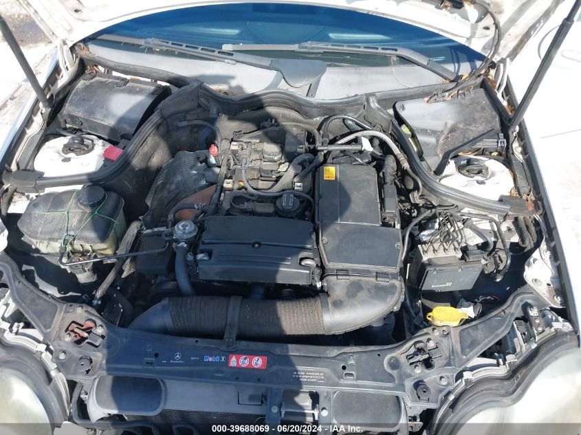 2005 Mercedes-Benz C 230 Kompressor Sport VIN: WDBRF40JX5F592192 Lot: 39688069