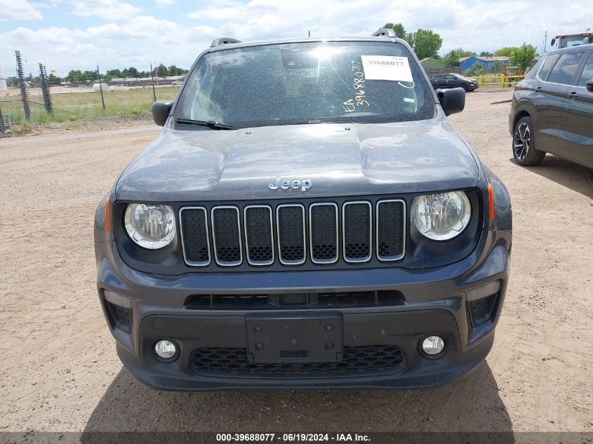 2022 Jeep Renegade Latitude 4X4 VIN: ZACNJDB17NPN49418 Lot: 39688077