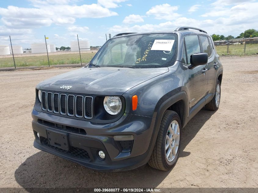 2022 JEEP RENEGADE LATITUDE 4X4 - ZACNJDB17NPN49418
