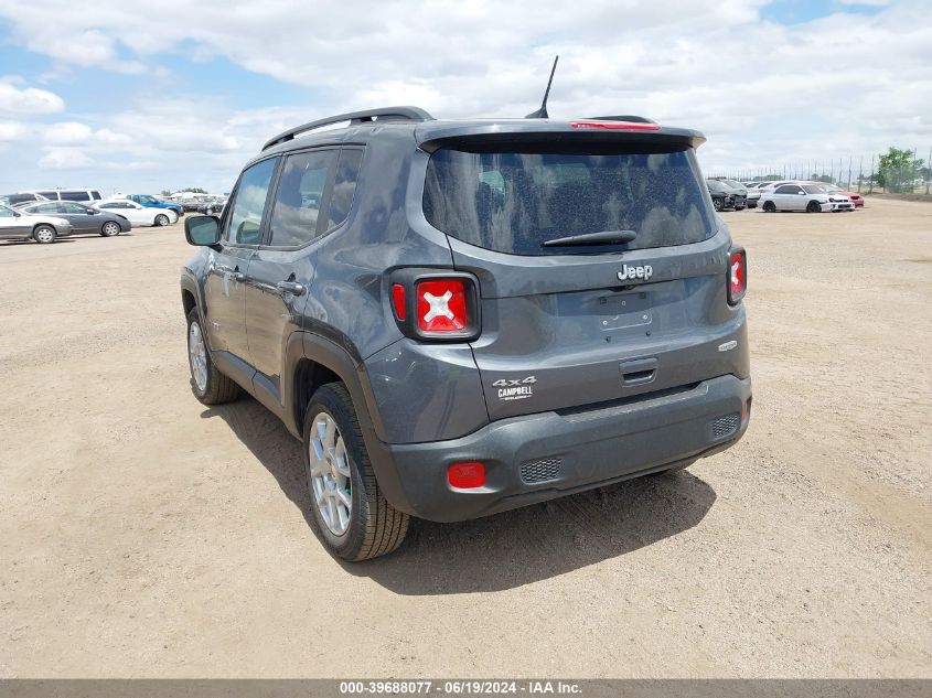 2022 Jeep Renegade Latitude 4X4 VIN: ZACNJDB17NPN49418 Lot: 39688077