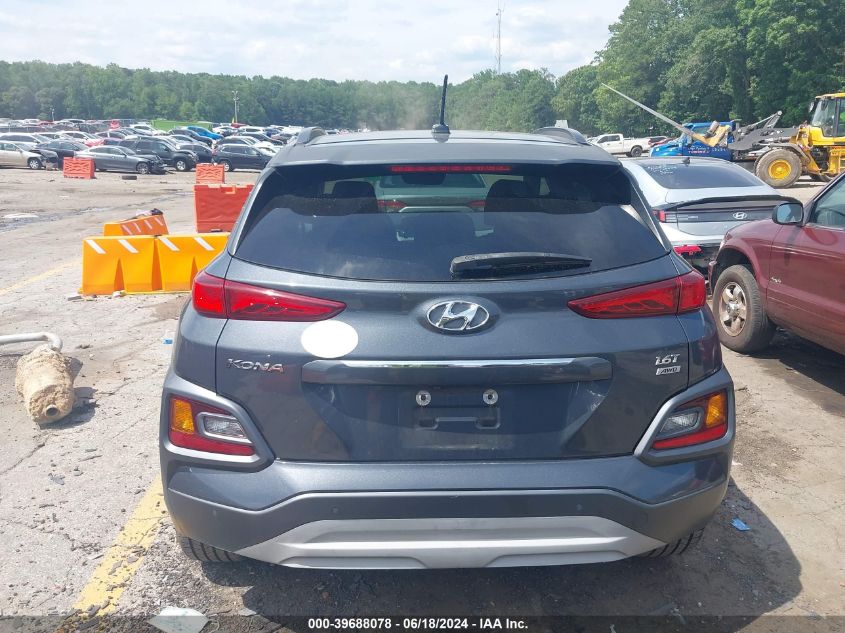 2018 Hyundai Kona Ultimate VIN: KM8K5CA56JU123510 Lot: 39688078