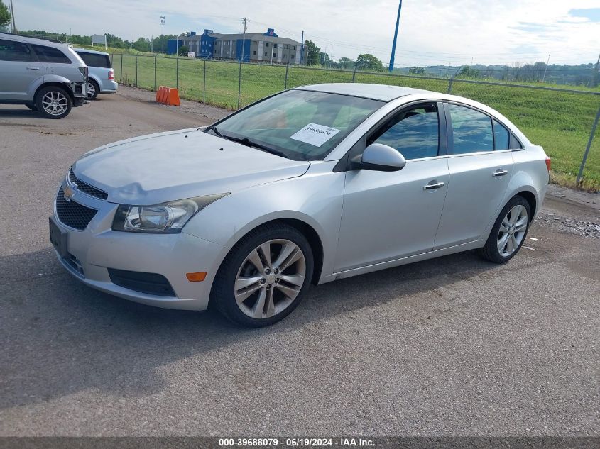 2011 Chevrolet Cruze Ltz VIN: 1G1PH5S99B7231854 Lot: 39688079